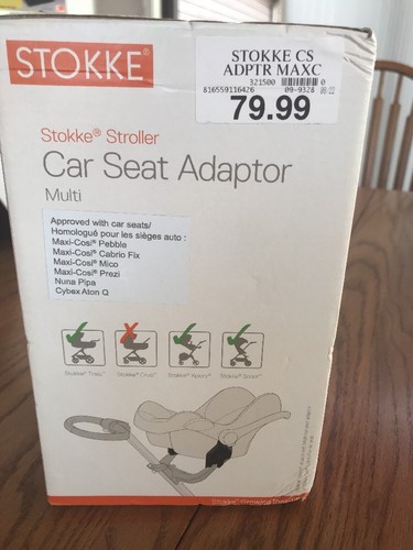 stokke stroller car seat adapter
